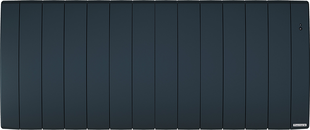 Radiateur Chaleur douce Bilbao 3 horizontal gris ardoise 2000W