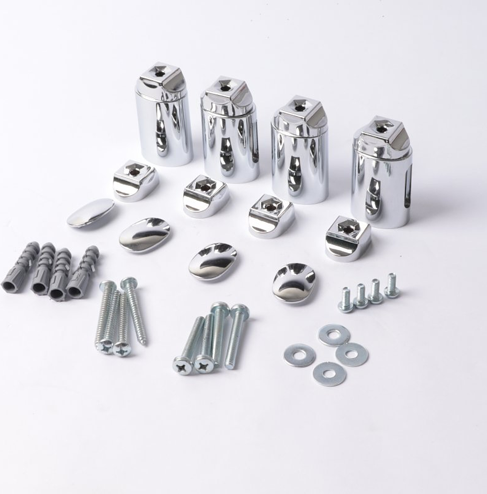 Kit Fixations Murales (X4) Sfeg Chrome
