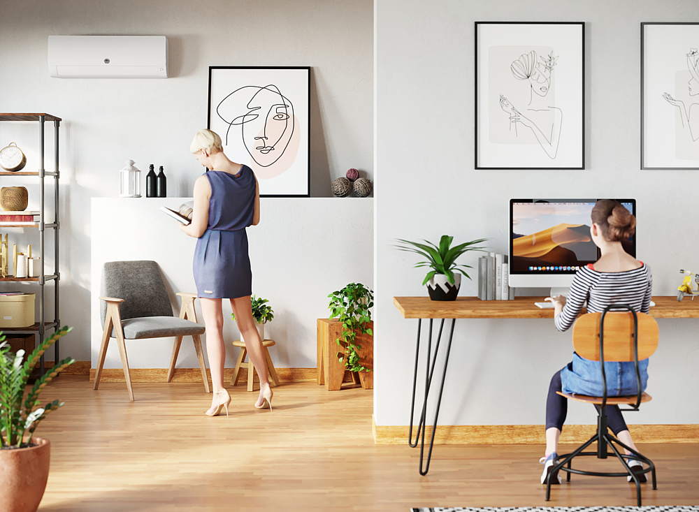 NAGANO Climatisation Murale Unité Intérieure 1500W R32