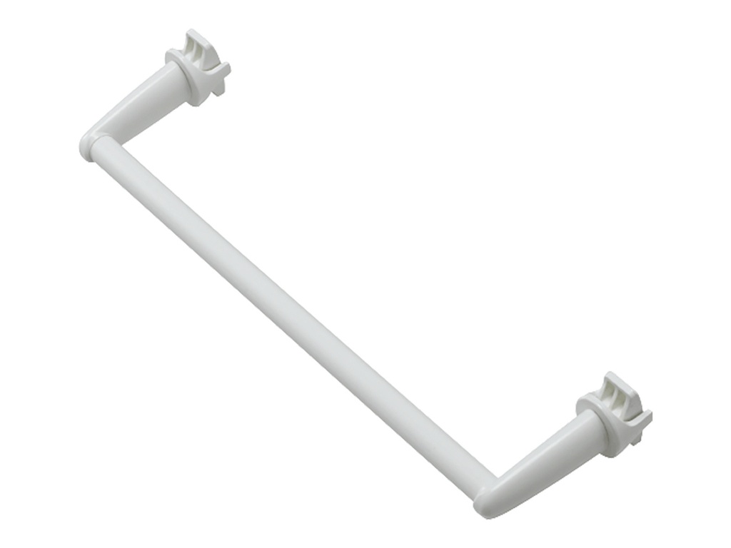 Accessoire sèche-serviette barre portante blanc 335mm