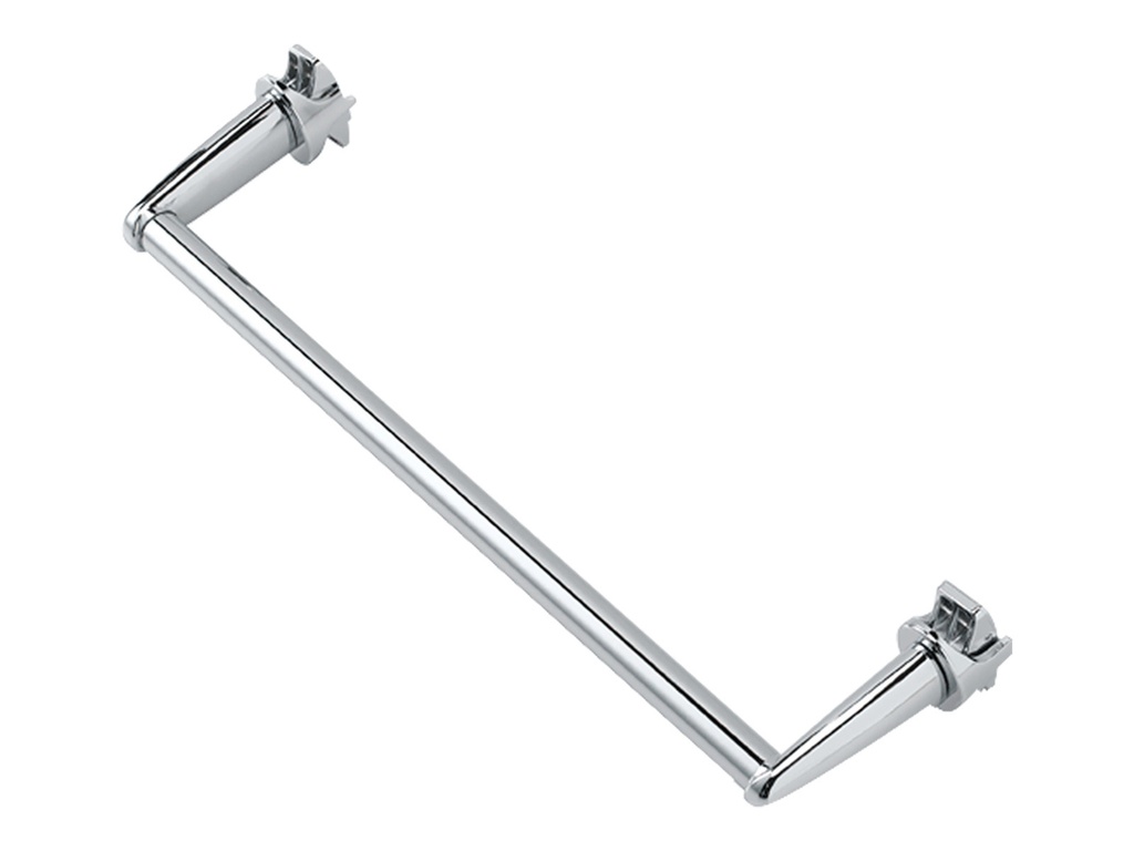 Accessoire sèche-serviette barre portante chrome 335mm