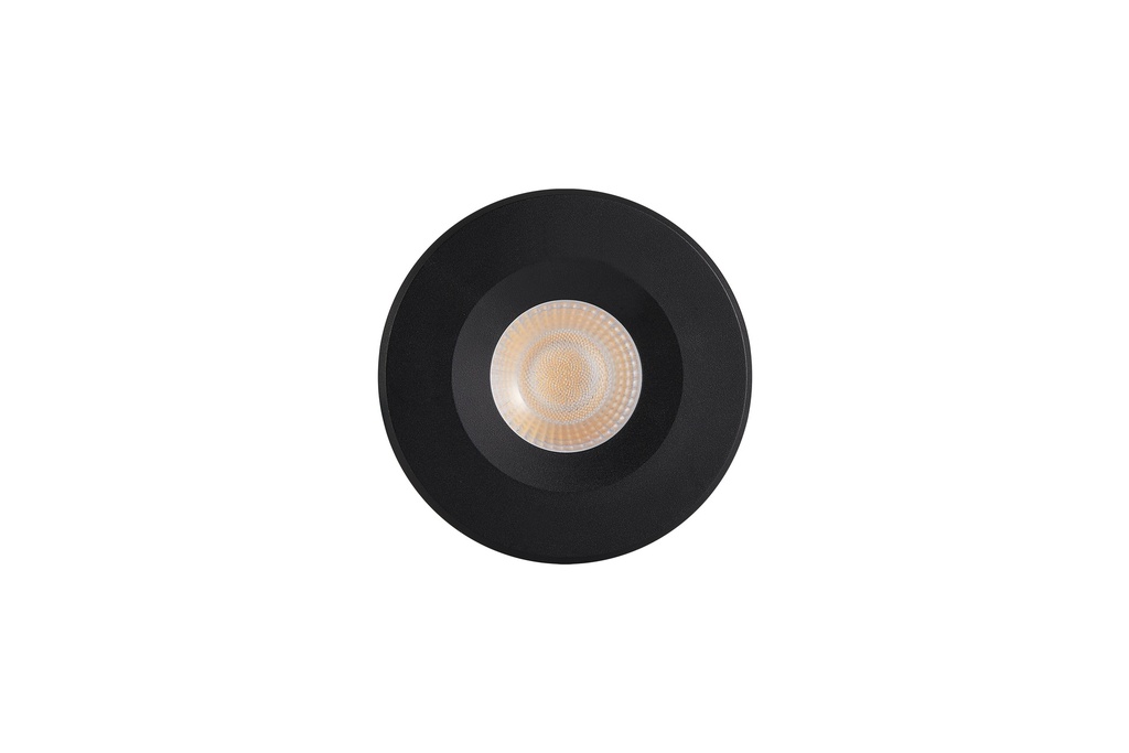 Spots encastrés Led - START Spot Collerette sans capteur PIR Noir