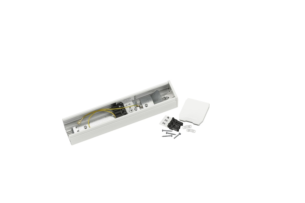 Chemins lumineux Isoline Alimentation extrémité cache blanc 5&8C
