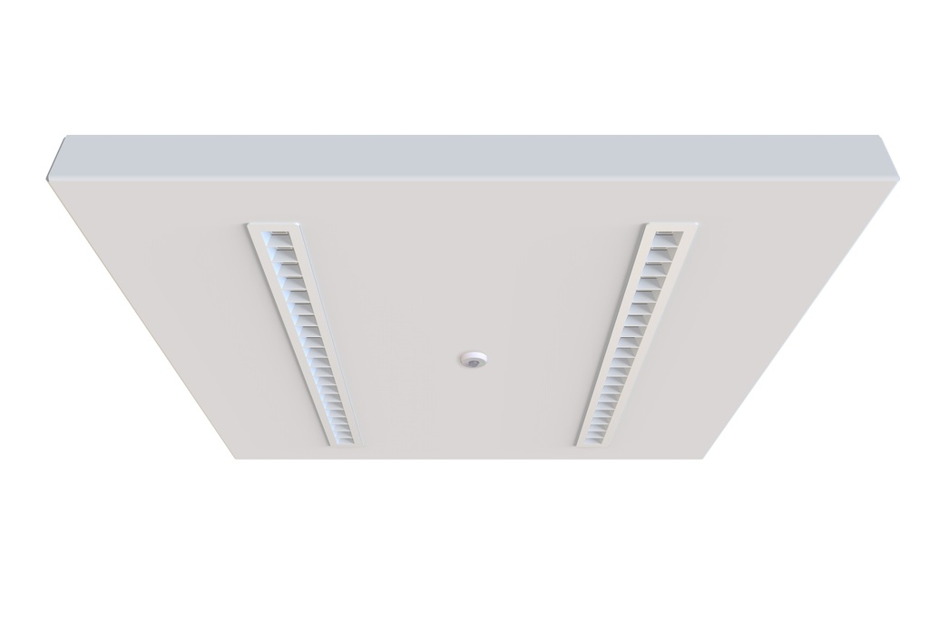 Luminaires Encastrés OptiClip Terra 600 2L 27W 3300lm 840 SSA