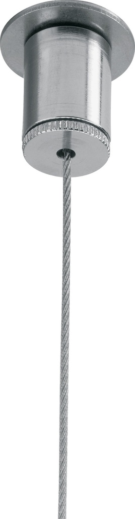 Accessoire Rail Câble de suspension 3m simple Chrome