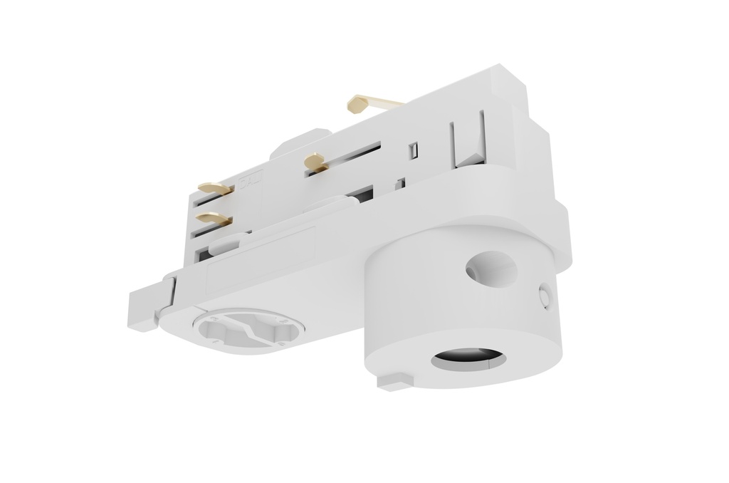 Rail Lytespan Adaptateur Suspendu Asymétrique DALI Blanc 9209/W