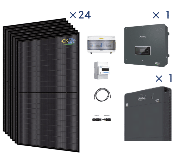Kit Cobra 9Kw avec batterie Powerwall 5Kw/h - sans fixation