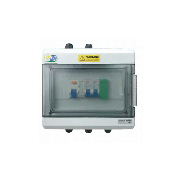 Coffret  AC monophase pour installations solaires jusque 4,5Kw