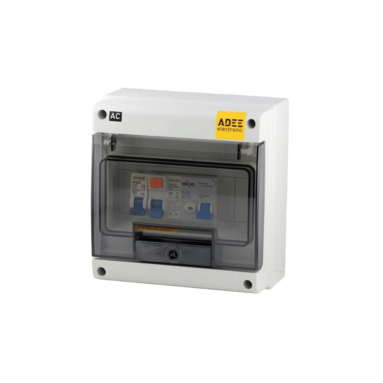 Coffret Electrique AC pour installation solaire monophase de 4,5Kw a 6Kw