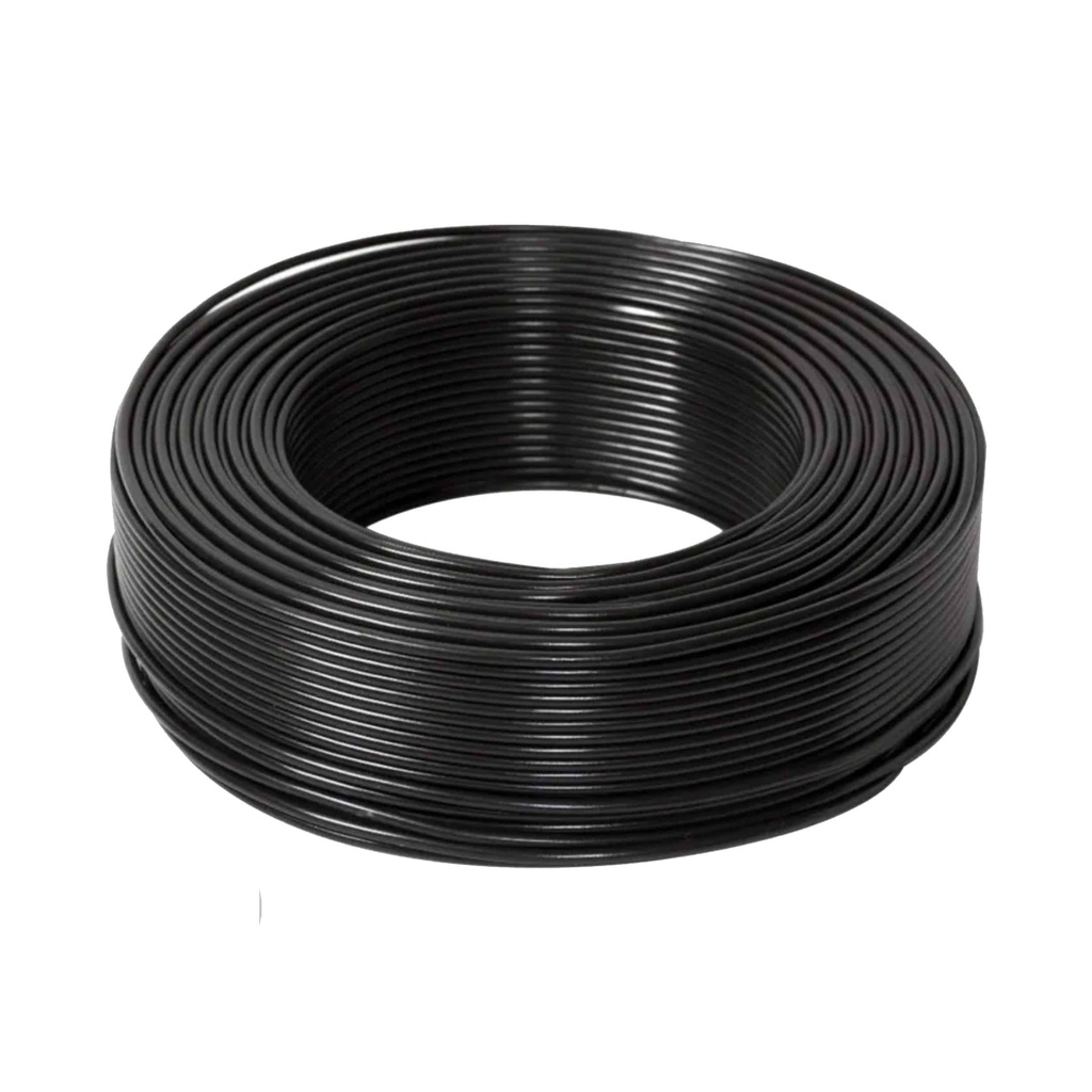 Bobine de cable solaire 6mm2 noir par 100m. Accessoire pour raccordement