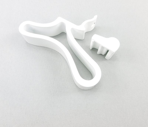 Kit Pateres X2 Blanc Satin