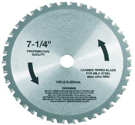 [312304] LAME CIRCULAIRE 38 DENTS Ø 185 MM POUR SCIE CSM 4060