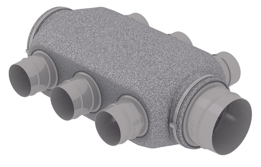 [THE296058] Accessoire Thermodynamique Caisson Repartiteur 1X160 / 1X125 / 6X8