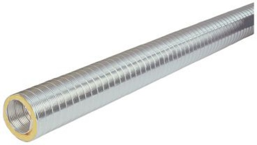 [THE296076] Accessoire Thermodynamique Conduit semi rigide calorifugé longueur 2m Ø125 mm
