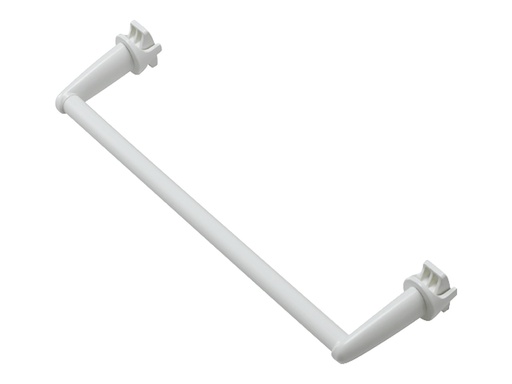 [THE498016] Accessoire sèche-serviette barre portante blanc 335mm