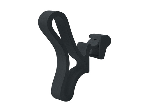 [THE498052] Accessoire sèche-serviette patère papillon ardoise