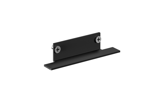 [SYL2070292] Rail Lytespan Encastré Trimless Platine terminale inférieure+Vis Noir 9004/TRL-B
