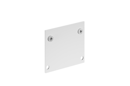 [SYL2070293] Rail Lytespan Encastré Trimless Platine terminale supérieure+Vis Blanc 9004/TR-W