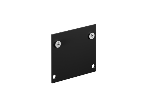 [SYL2070294] Rail Lytespan Encastré Trimless Platine terminale supérieure +Vis Noir 9004/TR-B
