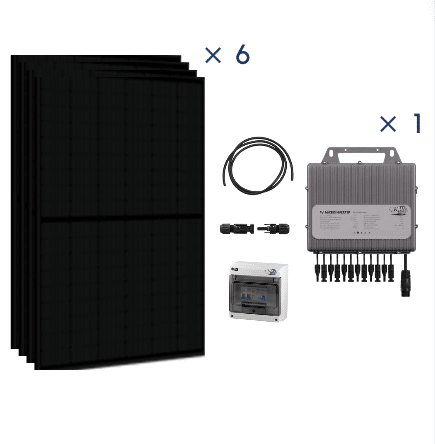 [CKW89442] Kit 3KW-1 x TITAN MP3000W-6 modules Goliath 500W FB -sans fixation