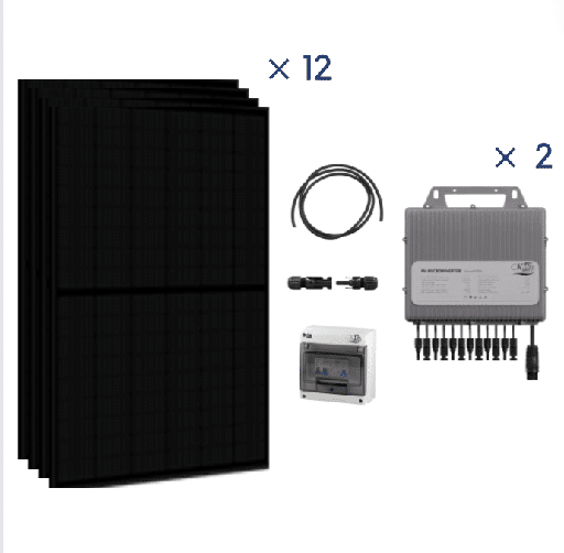 [CKW89445] Kit 6KW-2 x TITAN MP3000W-12 modules Goliath 500W FB -sans fixation