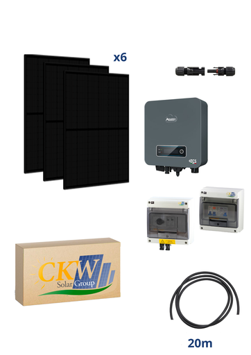[CKW89481] Kit CKW 3kW Goliath - AZZURRO 3kW -  6 modules Goliath 500W FB - sans fixation